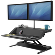 Workstation Sitz/Steh Desktop Lotus schwarz Fellowes 0007901 Produktbild Additional View 2 S