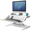 Workstation Sitz/Steh Desktop Lotus weiß Fellowes 0009901 Produktbild Additional View 1 S