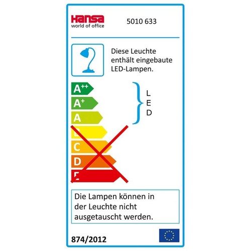 Tischleuchte LED 4 Work anthrazit Hansa h5010633 Produktbild Additional View 3 L