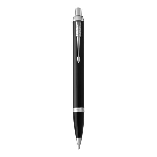 Kugelschreiber IM Black Lacquer C.C. mit verchromtem Clip Parker 1931665 Produktbild Front View L