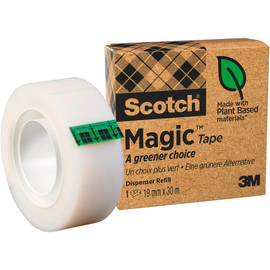 Klebeband A greener choice 19mm x 33m matt unsichtbar 3M 90091930 (RLL=33 METER) Produktbild