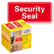 Sicherheitssiegel SECURITY SEAL 38x20mm rot Zweckform 7311 (PACK=200 STÜCK) Produktbild