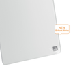 Glas Notizboard Diamond aufstellbar 21,6x29,7cm weiß Nobo 1905173 Produktbild Additional View 4 S