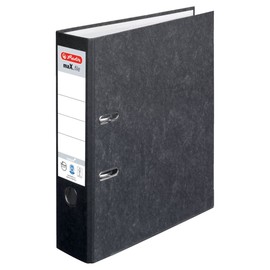 Ordner Max File Nature A4 80mm schwarz Herlitz 300007006 Produktbild