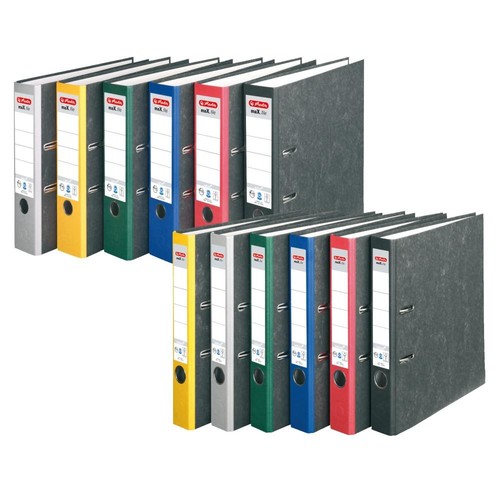 Ordner Max File Nature A4 80mm schwarz Herlitz 300007006 Produktbild Additional View 4 L