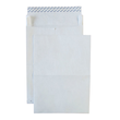 Faltentasche TYVEK ohne Fenster E4 406x305x50mm mit Haftklebung 55g weiß Spitzboden (PACK=100 STÜCK) Produktbild Additional View 1 S