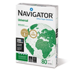 Kopierpapier Navigator Universal A4 80g weiß FSC EU-Ecolabel 169CIE ungeriest (KTN=2500 BLATT) Produktbild