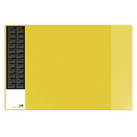 Schreibunterlage VELOCOLOR 40x60cm gelb Veloflex 4680310 Produktbild