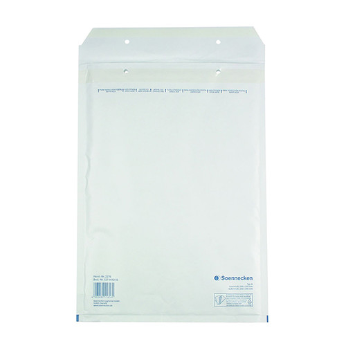 Versandtasche mit Luftpolster TYP G/4 weiß IM 230x335mm Soennecken 2276 (PACK=5 STÜCK) Produktbild