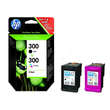 Tintenpatrone 300 Multipack für HP DeskJet D1660/D2560/D2660/ je 4ml schwarz/farbig HP CN637EE (PACK=2 STÜCK) Produktbild