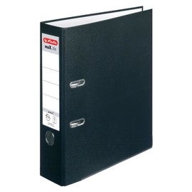 Ordner maX.file protect A4 80mm schwarz PP Herlitz 300007144 Produktbild