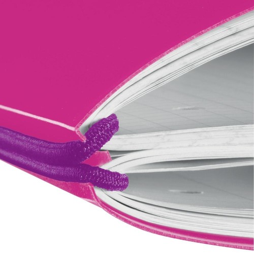 Notizheft flex A4 liniert+kariert pink 2x40 Blatt PP Herlitz 11361474 Produktbild Additional View 1 L