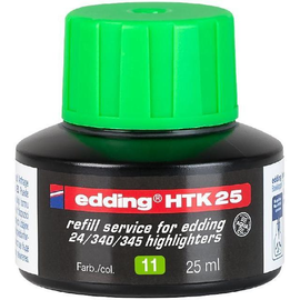 Textmarker-Nachfülltusche EcoLine T25 25ml hellgrün Edding 4-HTK25011 Produktbild