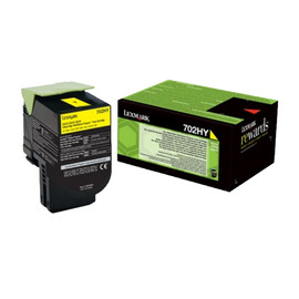 Toner 702HY für CS510/CS310/CS410 3000Seiten yellow Lexmark 70C2HY0 Produktbild