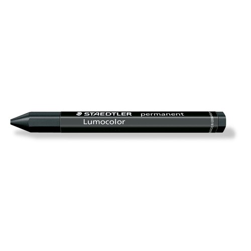 Universalkreide Lumocolor Omnigraph 236 permanent schwarz Staedtler 236-9 Produktbild Front View L
