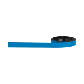 Magnetband 1m x 10mm blau beschriftbar Magnetoplan 1261003 Produktbild