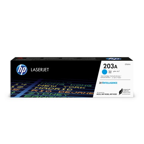 Toner 203A für Color Laserjet Pro M 254 1300 Seiten cyan HP CF541A Produktbild Additional View 1 L