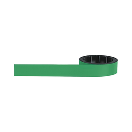 Magnetband 1m x 15mm grün beschriftbar Magnetoplan 1261505 Produktbild