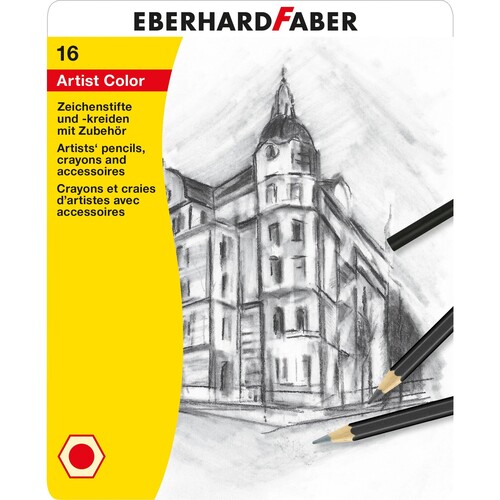 Zeichenset Artist Color 16-teilig Metalletui Eberhard Faber 516916 Produktbild Front View L