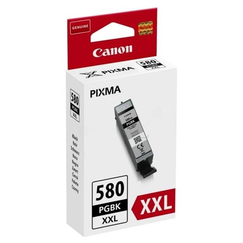 Tintenpatrone PGI-580PGBK XXL für Pixma TR7500/TS6100 25,7ml schwarz Canon 1970C001 Produktbild Front View L