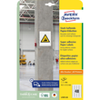 Etiketten Inkjet+Laser+Kopier 45,7x21,2mm auf A4 Bögen weiß Papier stark haftend Zweckform L7873-20 (PACK=960 STÜCK) Produktbild Additional View 1 S