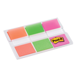 Haftstreifen Post-it Index 25,4x43,2mm orange/limonengrün/pink 3M 680-OLP (PACK=60 STÜCK) Produktbild Additional View 1 S