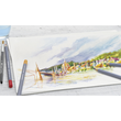 Aquarellstift Goldfaber Aqua Metalletui farbig sortiert Faber Castell 114624 (ETUI=24 STÜCK) Produktbild Additional View 3 S