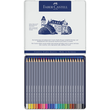 Aquarellstift Goldfaber Aqua Metalletui farbig sortiert Faber Castell 114624 (ETUI=24 STÜCK) Produktbild Additional View 1 S