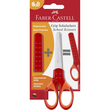 Schulschere GRIP für Rechts-/ Linkshänder rot Faber Castell 181550 Produktbild