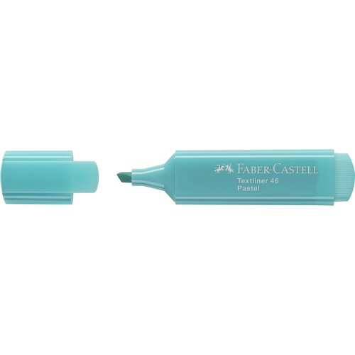 Textmarker TL 46 Pastell Keilspitze türkis Faber Castell 154658 Produktbild Front View L