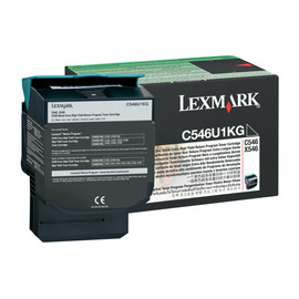 Toner für C546DTN/X546DDNT 8000Seiten schwarz Lexmark C546U1KG Produktbild