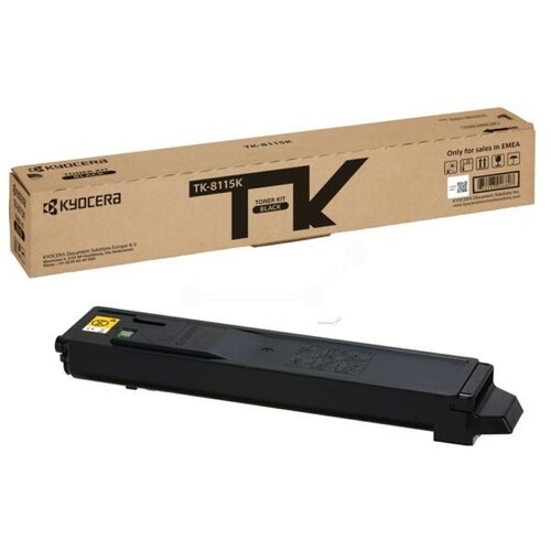 Toner TK-8115K für M-8124/8130 12000Seiten schwarz Kyocera 1T02P30NL0 Produktbild Front View L