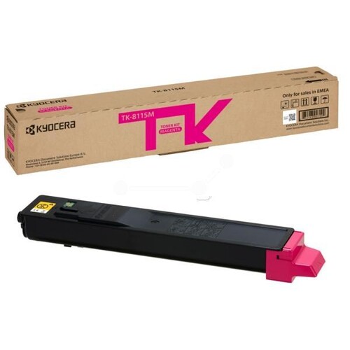 Toner TK-8115M für M-8124/8130 6000Seiten magenta Kyocera 1T02P3BNL0 Produktbild Front View L