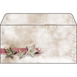 Weihnachts-Briefumschläge DIN lang 90g Winter Chalet gummiert Sigel DU049 (PACK=25 STÜCK) Produktbild