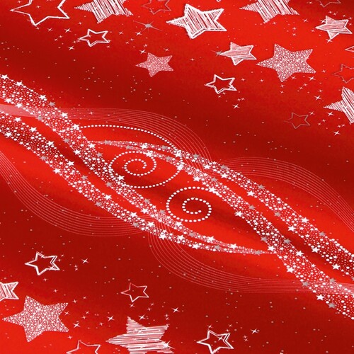 Weihnachts-Geschenkpapier 5mx70cm 80g Fairy Lights mit Silberdruck Sigel GP113 Produktbild Additional View 2 L