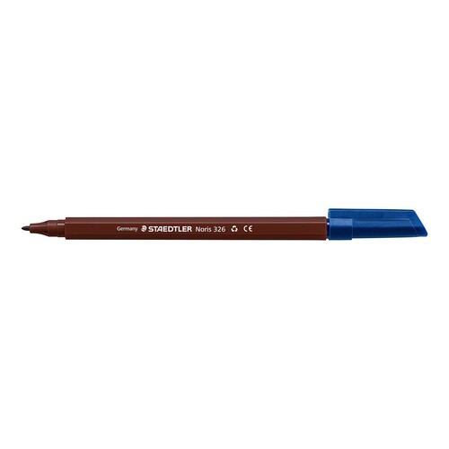 Fasermaler Noris Club 326 1,0mm van Dyck-braun Staedtler 326-76 Produktbild