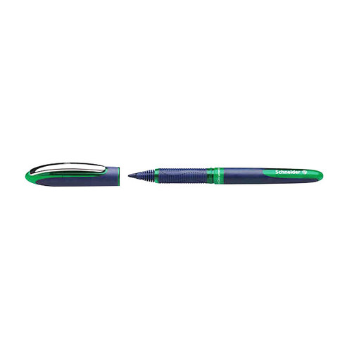 Tintenroller One Business 0,6mm grün Schneider 183004 Produktbild Front View L