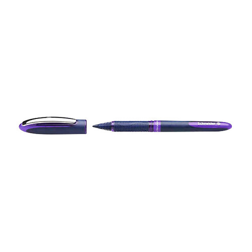 Tintenroller One Business 0,6mm violett Schneider 183008 Produktbild Front View L