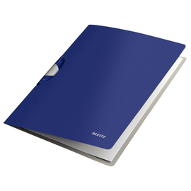 Klemmmappe Style ColorClip Professional A4 bis 40Blatt titan blau PP Leitz 4165-00-69 Produktbild
