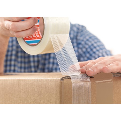 Klebeband Monofilament tape 50mm x 50m transparent ultra resistant Tesa 45900-00000-00 (RLL=50 METER) Produktbild Additional View 1 L