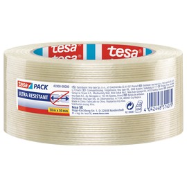 Klebeband Monofilament tape 50mm x 50m transparent ultra resistant Tesa 45900-00000-00 (RLL=50 METER) Produktbild