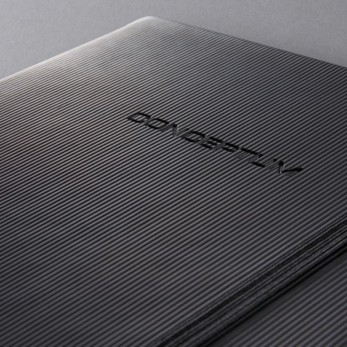 Notizbuch CONCEPTUM Softwave punktkariert A4 213x295mm 194Seiten schwarz Hardcover Sigel CO108 Produktbild Additional View 8 L