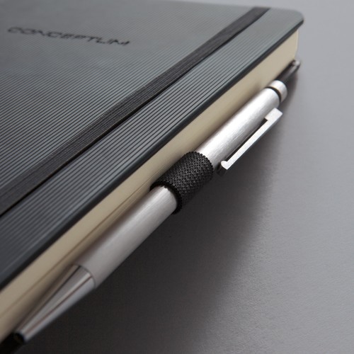 Notizbuch CONCEPTUM Softwave punktkariert A4 213x295mm 194Seiten schwarz Hardcover Sigel CO108 Produktbild Additional View 9 L