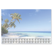 Schreibunterlage Beach mit 3-Jahres Kalender 41x59,5cm 30Blatt Papier Sigel HO470 Produktbild