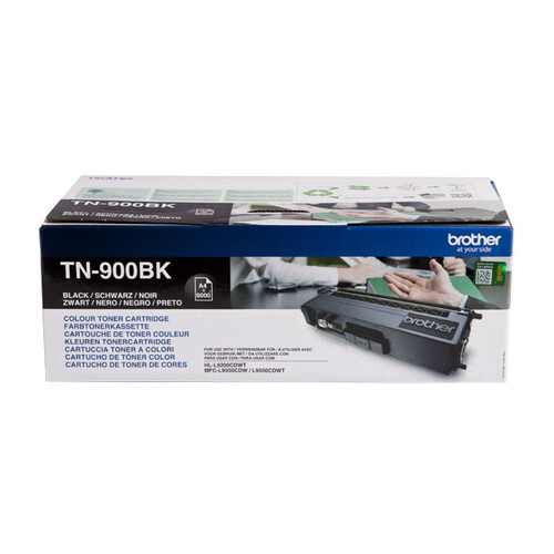 Toner für HL-L9200CDWT/L9300CDWTT schwarz 6000Seiten schwarz Brother TN-900BK Produktbild