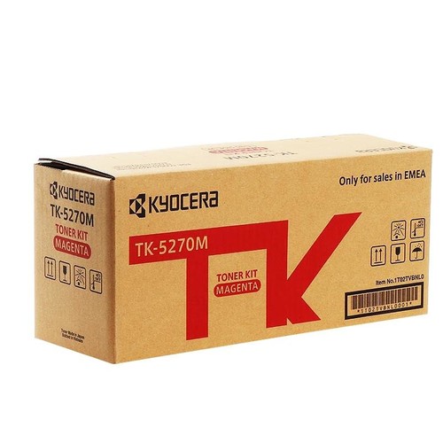 Toner TK-5270M für ECOSYS M6230CIDN 6000Seiten magenta Kyocera 1T02TVBNL0 Produktbild Front View L