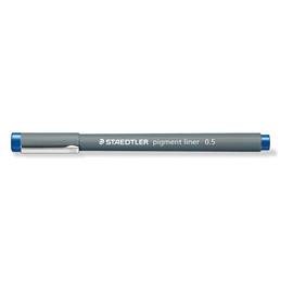 Tuschezeichner Pigment-Liner 308 0,5mm blau Staedtler 30805-3 Produktbild