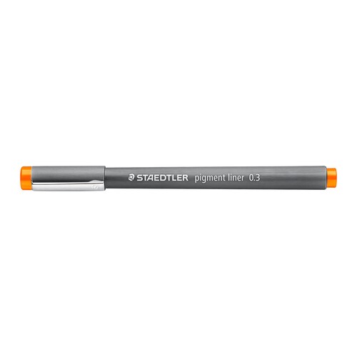 Tuschezeichner Pigment-Liner 308 0,3mm orange Staedtler 30803-4 Produktbild Additional View 1 L