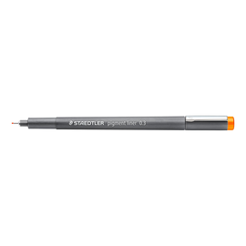 Tuschezeichner Pigment-Liner 308 0,3mm orange Staedtler 30803-4 Produktbild