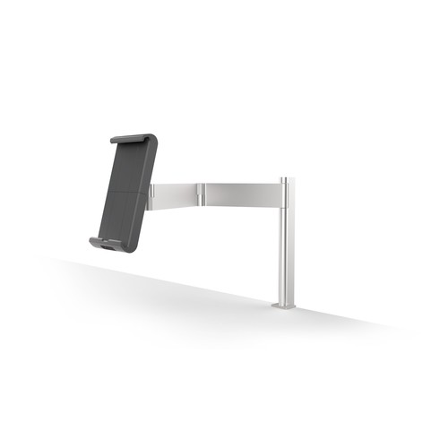 Tablet Tischhalter mit Schwenkarm für Tablet 7" bis 13" Aluminium Stahlblech Durable 8931-23 Produktbild Front View L